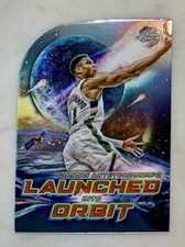 23-24 Topps Chrome Cosmic Giannis Antetokounmpo Launched Into Orbit Card L10-15
