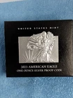 2023 S Proof $1 American Silver Eagle Coin - 23EM (COA/OGP)