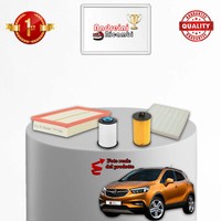 Kit Wartung 4 Filter Opel Mokka 1.6 Cdti 70KW 95CV Ab 2015