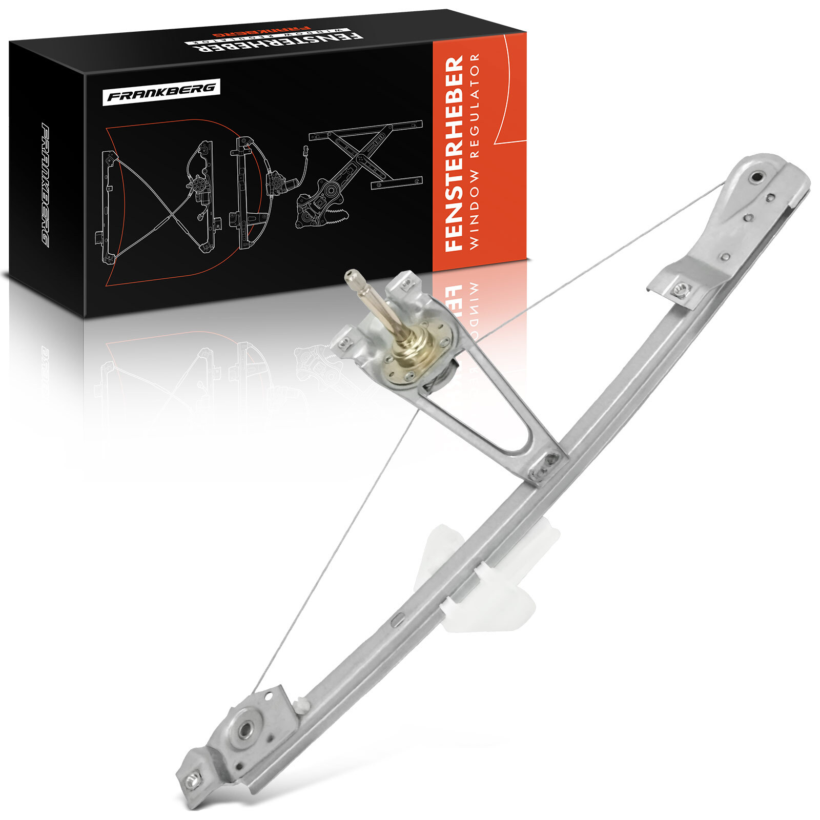 FRANKBERG Manual Window Regulator for VW Polo 6N2 III 6N1 1994-2001 Rear Right