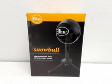 Blue Microphones - Snowball USB Cardioid and Omnidirectional Electret Condens -
