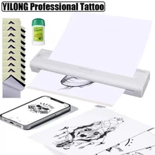 Premium Wireless A4 Thermal Tattoo Stencil Printer With Transfer Papers & Paste