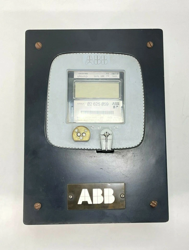 ABB 3PH-4W ALPHA A1RLQ+ Electronic Energy Watt Hours Meter Panel Mount - Image 3 of 4