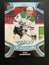21-22 UD MVP Hockey Blue Ice Battles 213 Miro Heiskanen