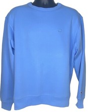 Champion Men's Fleece XL Powder Blue Sweatshirt Long Sleeves Casual Fall Winter