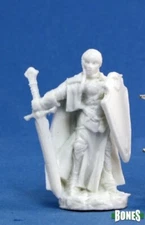 Reaper Bones Classic 77079 ISABEAU LAROCHE, FEMALE PALADIN HUMAN PALADIN