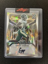 Grant Dubose 2023 Leaf Metal Base Auto Gold Crystal 1/2 Packers BA-GD1 eBay 1/1