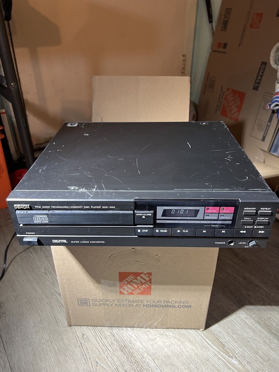 Early Denon DCD1000 Compact Disc Player. | eBay