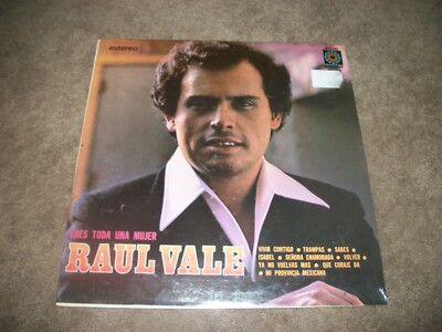 Raul Vale, Eres Toda una Mujer, 1977 Mexican Lp Latin Pop - SEALED