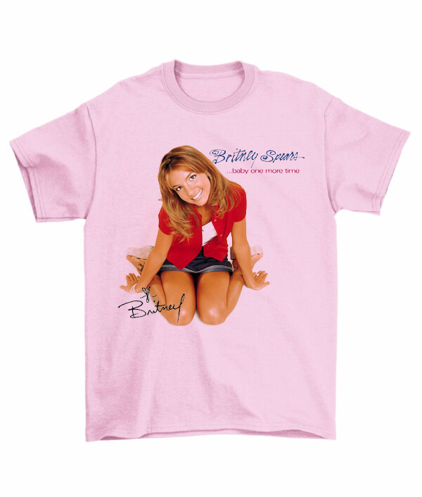 Britney Spears - One More Time Gift For Fan Pink All Size Shirt