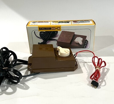 Vintage Bachmann HO and N Scale Power Pack # 6607 UNTESTED AS IS