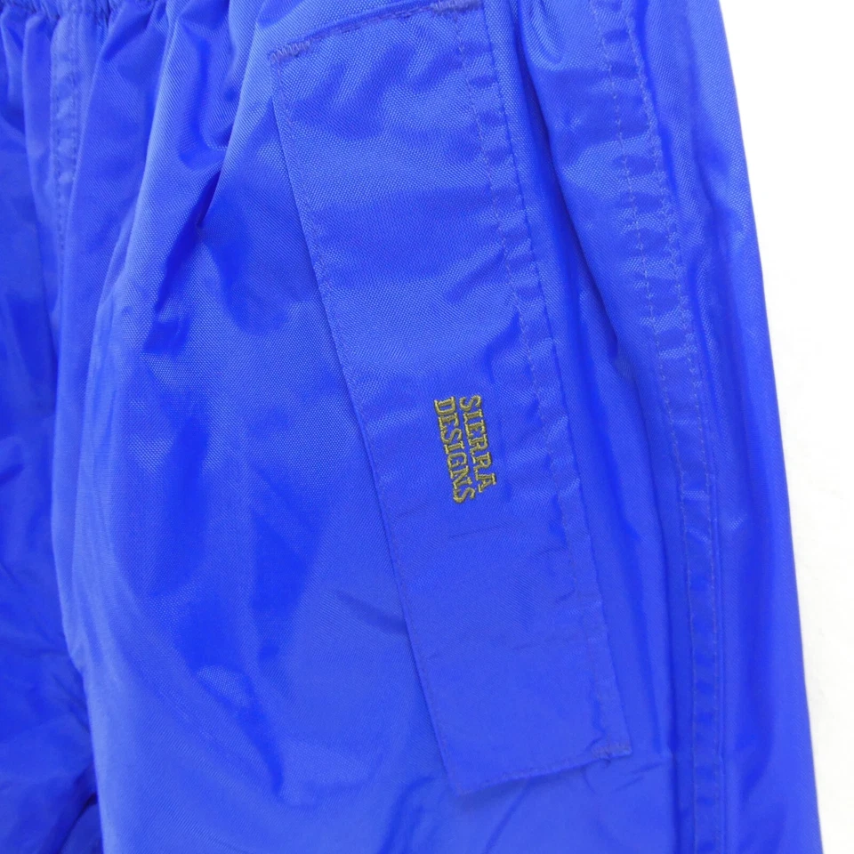 New Sierra Designs Women's Blue S Wet Layer Waterproof Nylon Rain Pants 19x28  - Image 2 of 4