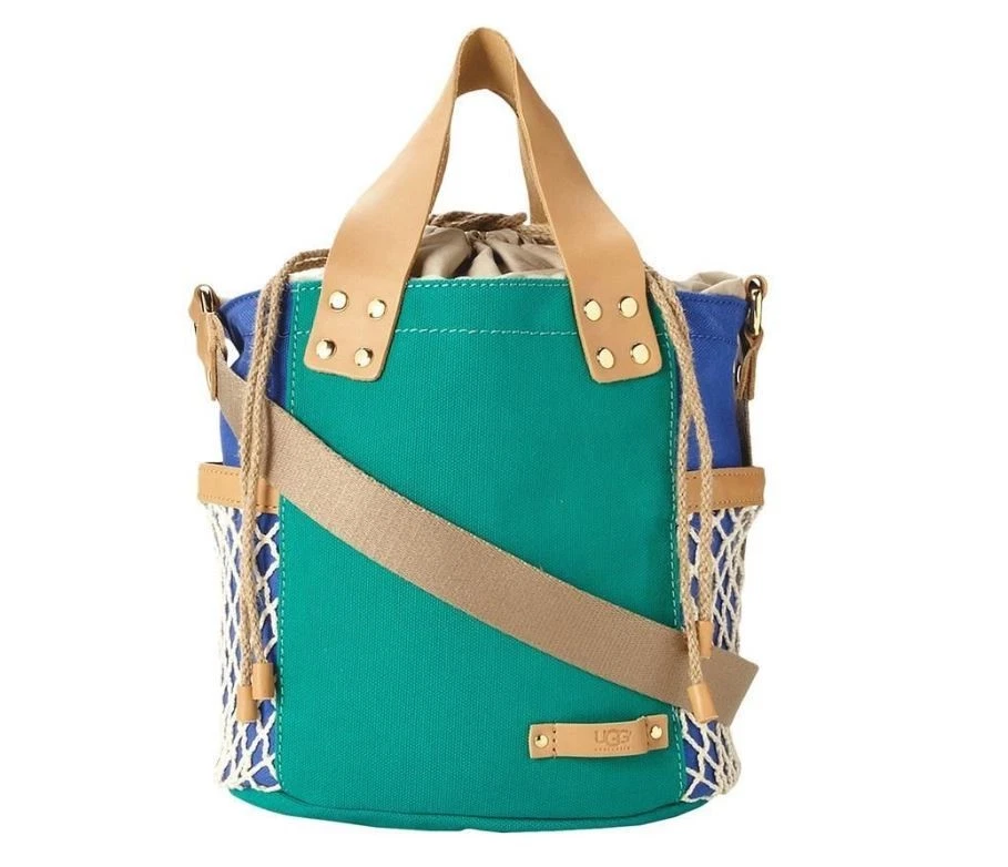 New with Tag UGG Novelty Bucket Bag Sapphire Blue MSRP $165