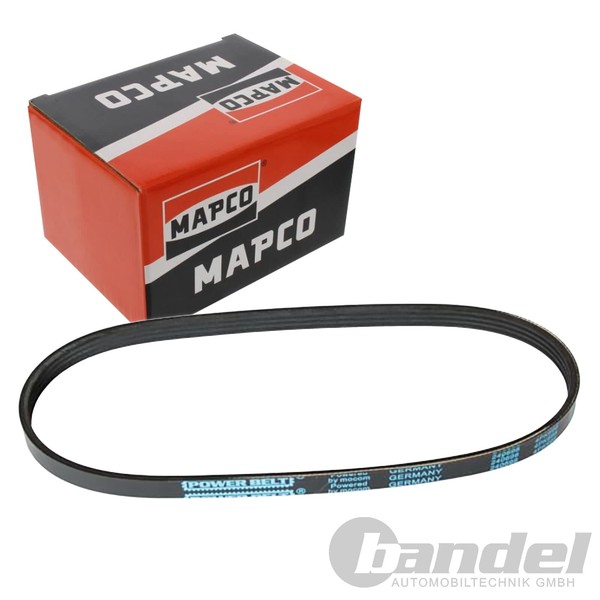 Mapco Keilrippenriemen 698Mm Passend FüR CitroËN BX C15 Visa Xantia ZX Fiat-image