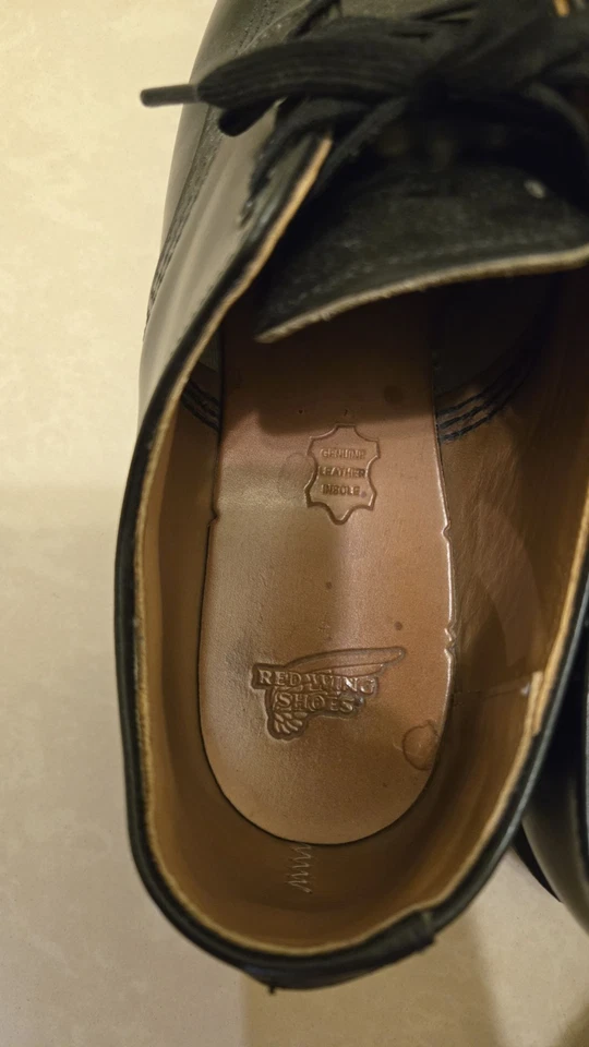 Red Wing Garageman 9201 Oxford Goodyear Welt Talla 9D Hecho en EE. UU. Foto 4 de 4