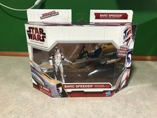2009 Star Wars The Clone Wars BARC Speeder & Commander Cody Set NEW NIB