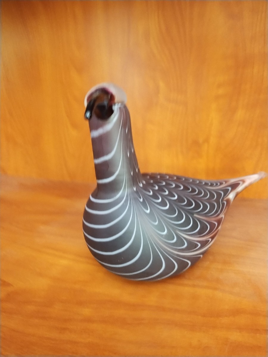 Hand Blown Glass Bird Iittala Toikka Curlew | eBay
