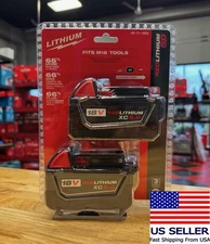 2PACK 5.0 AH Extended Capacity For Milwaukee M18 18V Lithium Battery 48-11-1860