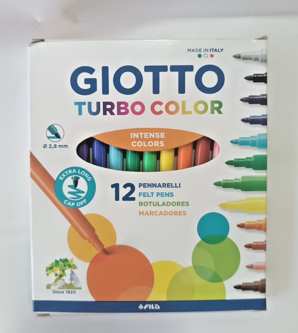 Giotto – Pennarelli Giotto Turbo Color Da 24 Pezzi