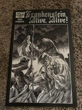 Frankenstein Alive Alive #1 Variant Retailer Exclusive Variant Wrightson