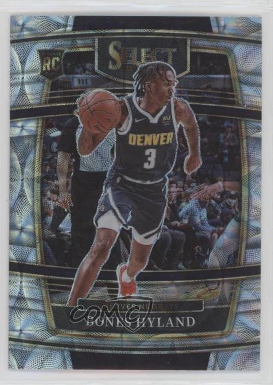 2021-22 Panini Select Concourse Scope Prizm Bones Hyland #79 0t6o