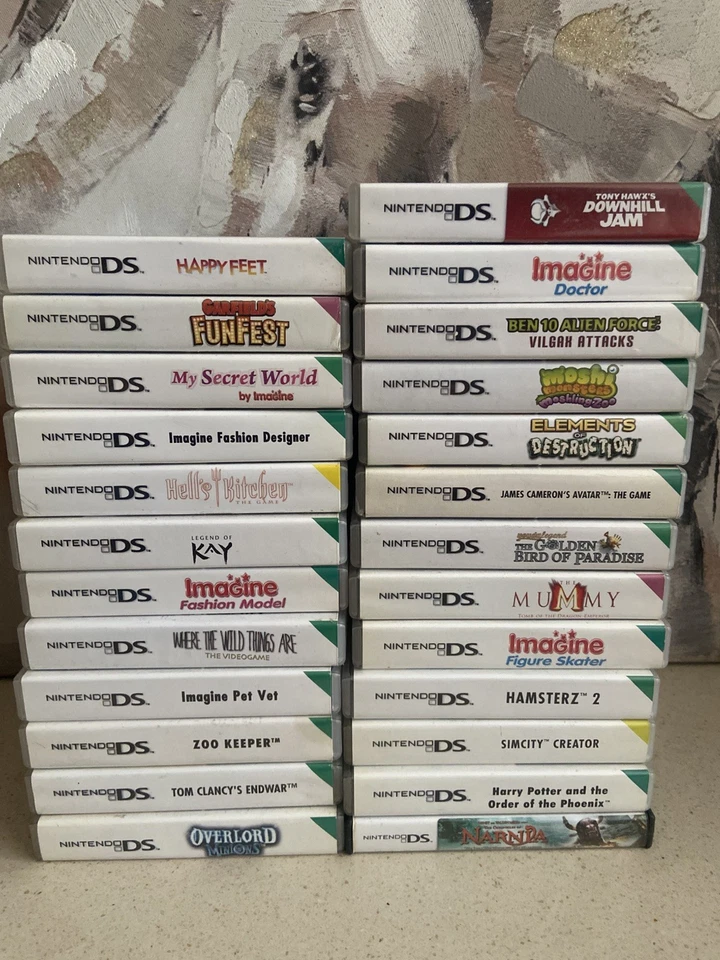 Lot of 25 Nintendo DS Action & Adventure Simulation Video Games + Manuals Bundle - Image 4 of 4
