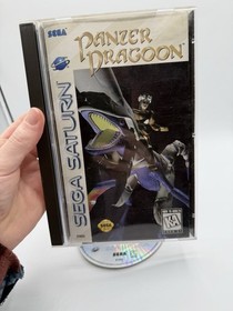 Panzer Dragoon Sega Saturn 1995 Video Game Complete Tested Working CIB Reg Card