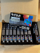 10x FUJI P6-120 MP 8mm Metal MP 120 min Recordable Extra Slim Video Tapes