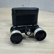 Brautoful 3X Mother Of Pearl Opera Binoculars with Leather Case Belfont