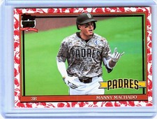 2026 Topps Manny Machado #T91-23 Baseball Card 35th Anniversary Koi Fish