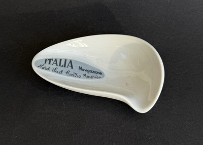 Pfeifenaschenbecher Stand Italia Line Navigation Schiff Versano von ANTONIA CAMPI