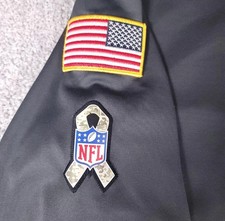 Houston Texans Hoodie Youth L NFL Football Nike Salute To Service On Field