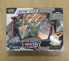 Pokémon TCG Black Bolt White Flare Victini Illustration Collection New & Sealed