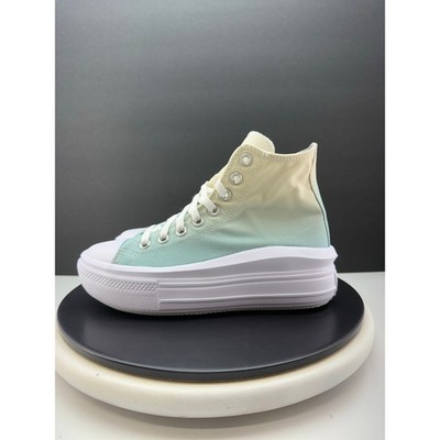 Converse Chuck Taylor All Star Move Womens Sz 7.5 Platform Sneakers Ombre Shoes
