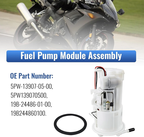 New Motorcycle Fuel Pump 19B-24486-01-00 For Yamaha YZF-R1 R6 2002-2006 - Picture 2 of 13