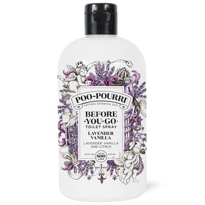 Before-You-Go Toilet Spray Refill, Lavender Vanilla,16 Fl Oz, Up to 800 Uses,...