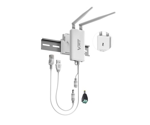 VAP11S Industrial High Power 2.4GHz WiFi Bridge/Repeater/Mini Router/ Etherne...