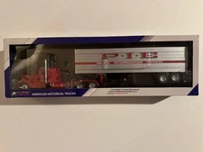 IXO Models 1/43 Scale 1952 Peterbilt 350 Truck  PIE Semi Trailer w/ Box