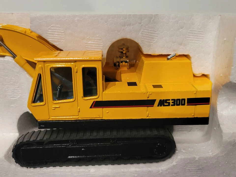 Excavadora hidráulica 1:48 Mitsubishi MS 300 de Shinsei en stock de caja #606 Foto 3 de 4