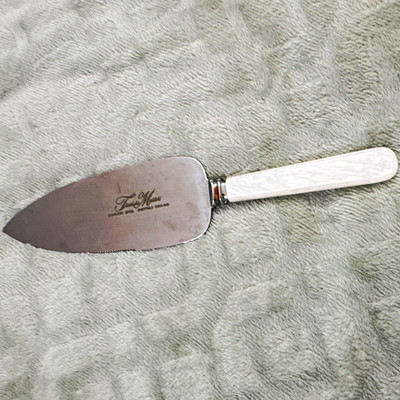 Treasure Masters Stainless Steel Knife Sheffield England Silver/White Handle