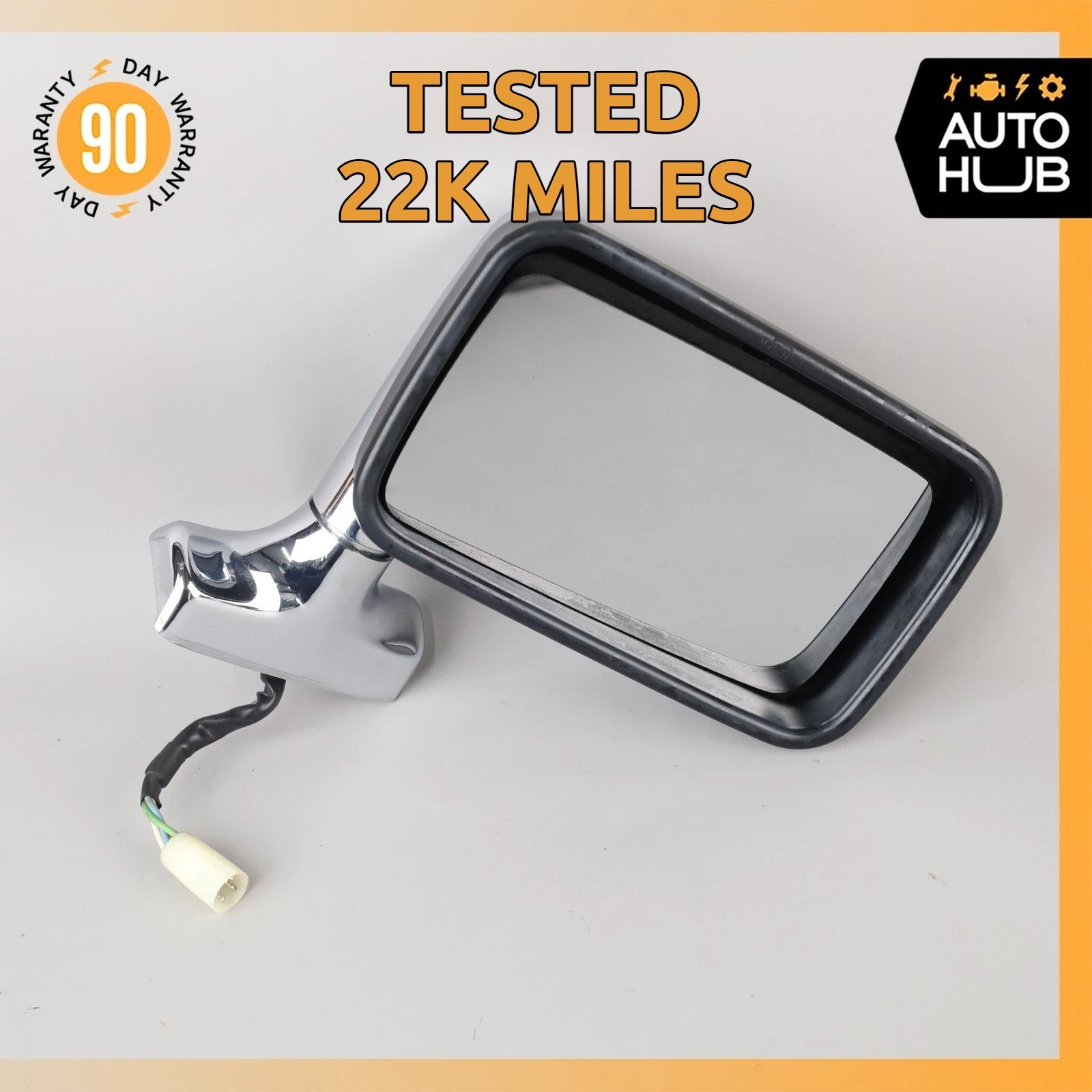 81-84 Rolls Royce Silver Spirit Mulsanne Right Side Rear View Door Mirror OEM