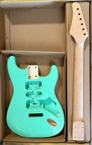 (OPEN BOX ) BexGears DIY E. Guitar Kit, okoume Body maple neck & composite ebony
