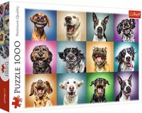 5900511104622 Puzzle 1000 ElementóW. Zabawne Psie Portrety Trefl
