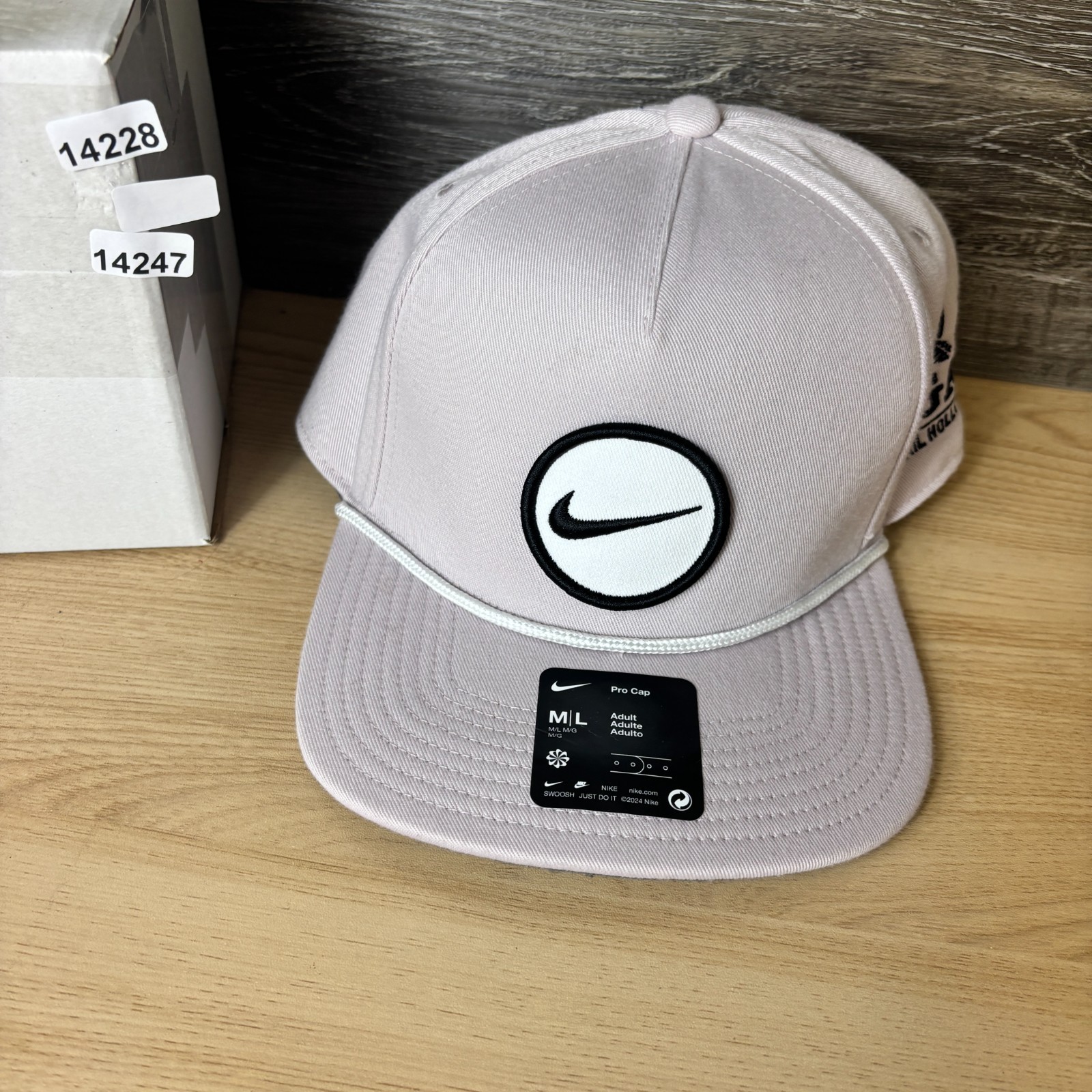 Nike Hat Snapback Platinum Violet Golf Dri Fit Quail Hollow PGA Championship NEW