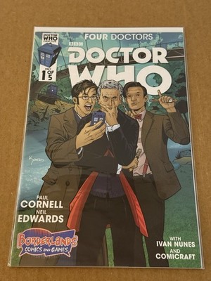 Doctor Who Event 2015 The Four Doctors #1 Borderlands Comics And Games Titan NM