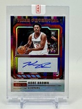 2023-24 Panini Recon #TPS-BRW Kobe Brown True Potential Signatures Red #/99