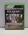 METAL GEAR SOLID VOL. 1 MASTER COLLECTION (XBOX SERIES X) Complete Tested Works