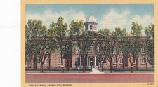 STATE CAPITOL BUILDING Carson City Nevada NV Postcard F15