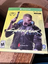 Cyberpunk 2077 (Microsoft Xbox One, 2019) COMPLETE With Steelbook And Inserts