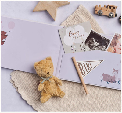Brand New Bibi & Beau Pregnancy Journal - Teddy Bear Edition